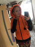 Autumn Women Thumb Sleeve Fox Ears Patchwork Hoodies Kawaii zipper Tracksuit - menochic